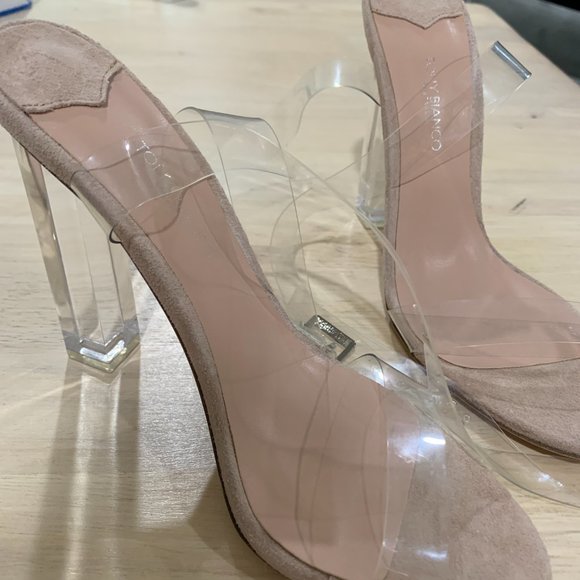 - NEW Tony Bianco Kiki Heel in Clear 0560-0618 - Picture 11 of 12